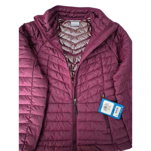 Columbia Women's Powder Lite Jacket Size XS Purple $160 - Picture 2 of 7